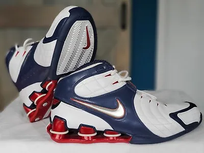Nike VC 5 Vince Carter VC5 Shox Olympic Basketball Shoes Size 10 Excellent Cond • $655.73