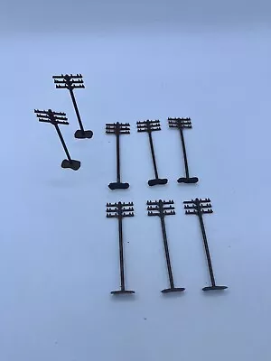 Model Train Scenery | Telephone Poles | Crossing Lots | N Scale • $10