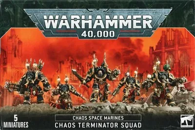 Chaos Terminator Squad Singles - Chaos Space Marines - Warhammer 40k • £10