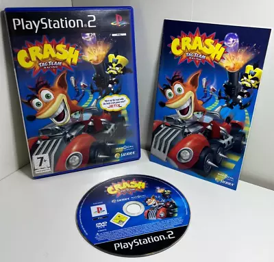 NEAR MINT  (PS2) Crash Tag Team Racing - Same Day Dispatched - UK PAL • £13.97