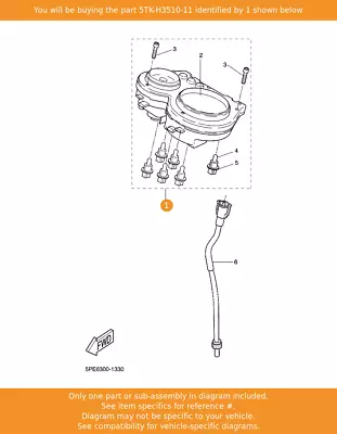 YAMAHA Speedometer Assy 5TK-H3510-11 OEM YQ100 • £226.34