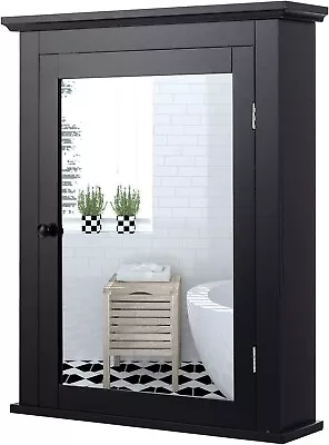 Bathroom Mirrored Cabinet Wall Storage Medicine Shaving Towel Shelves • $105.95