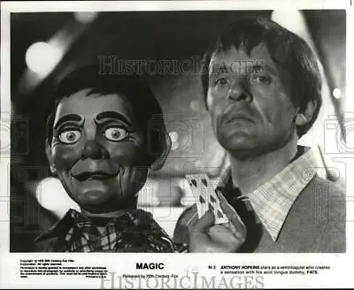 1978 Press Photo Anthony Hopkins Starring In  Magic  - Lrp22228 • $12.99