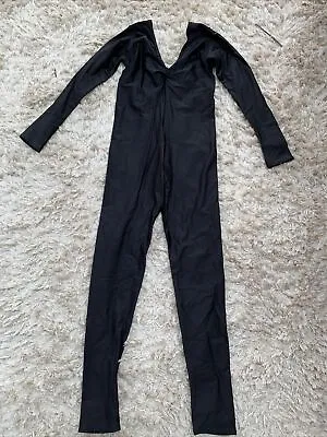 £7 • Buy Dance Catsuit Black - Size 2(Age 9-11)