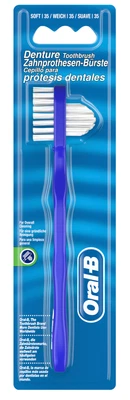 $9.61 • Buy Oral-B Denture Brush Cleaning For Dentures And Dentures Dual Brush Head
