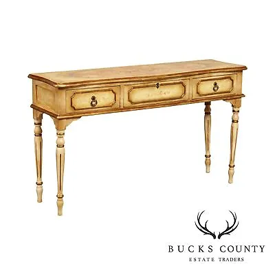 Italian Florentine Style Paint Decorated Console Table • $895