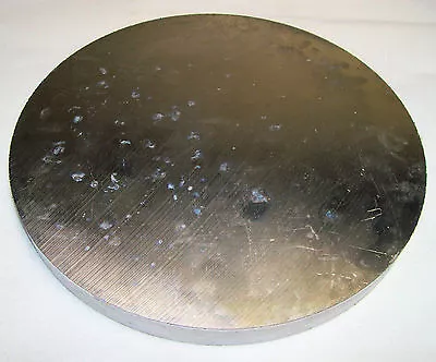 2 Aluminum Discs 1 1/4  Thick X 14 3/4  Dia. Mic-6 Cast Tooling Plate Disk • $107
