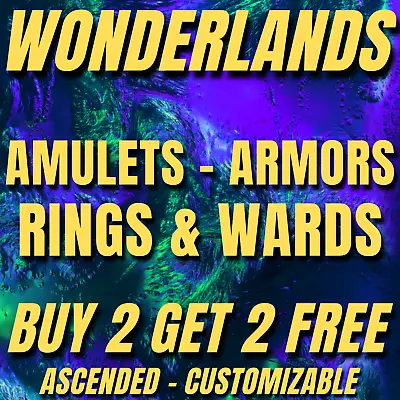 Tiny Tina Wonderlands - Godroll Amulet Armor Ring Ward- Ascended Ps4/ps5/xbox/pc • $4.49