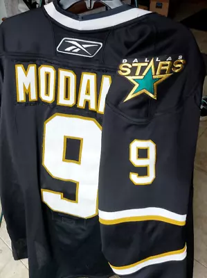 Mike Modano Jersey Dallas Stars Wordmark Authentic  Reebok North Star Player • $999.99