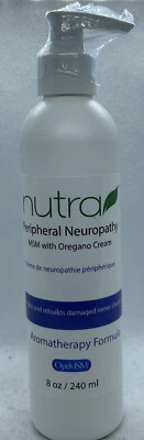 $59.99 • Buy Nutra Peripheral Neuropathy MSM W/ Oregano Cream, 8 Oz.