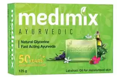 Medimix Ayurvedic Natural Glycerine Soap 125g FREE SHIPPING WORLD WIDE • $16.99