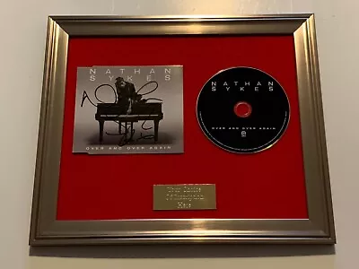 Signed/autographed Nathan Sykes - Over And Over Again Framed Cd Presentation • £99.99