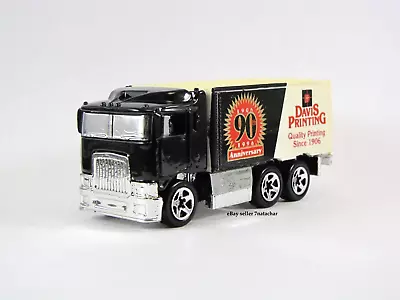 Hot Wheels Kenworth Short Haul Big Rig Box Local Delivery Truck Van  D • $4.95