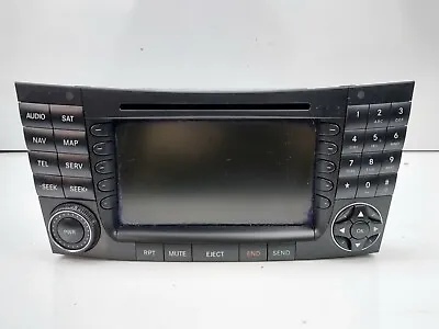 ✅03-08 Mercedes W211 E320 E500 CLS550 Command Head Unit Navigation Radio CD OEM  • $169.99