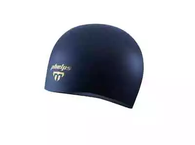 MP Phelps 2.0 Navy Blue Adult 100% Silicone Low Drag Competition Swim Race Cap • $8.99