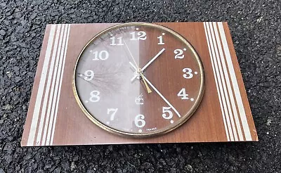 Japy France Wall Hanging Kitchen Clock Vintage 1960s MCM • $25