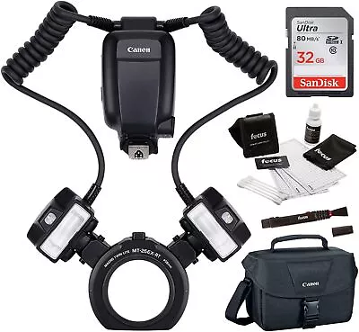 Canon MT-26EX-RT Macro Twin Lite (2398C002) Bundle With 32GB SDHC Memory Card • $1039.95