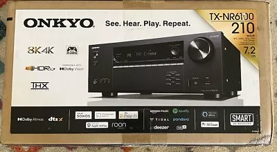 Onkyo TX-NR6100 7.2-Channel AV Receiver - BRAND NEW FACTORY SEALED! • $437