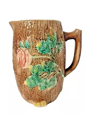 Large Vintage Majolica Pitcher • $45