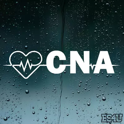 CNA Decal Sticker Registered Nurse - 6 Inch - Same Day Shipping! CNA RNA • $3.99