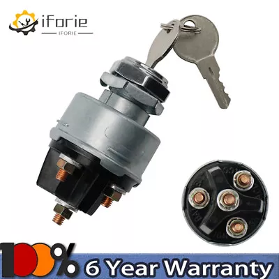 12V Universal Car Auto 4 Position ON OFF Start Ignition Switch Controls 2 Keys • $15.87