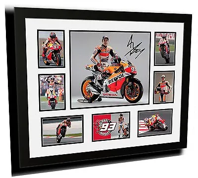 $119.99 • Buy Marc Marquez Repsol Signed Limited Edition Framed Memorabilia