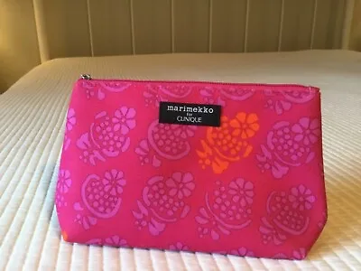 Marimekko For Clinique Designer Cosmetic Makeup Bag   NEW • $10.99