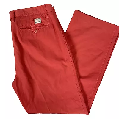 Mason’s Chino Pants Red Size 36 (Actual 35x29) Made In Italy  Interior Pocket • $27.99