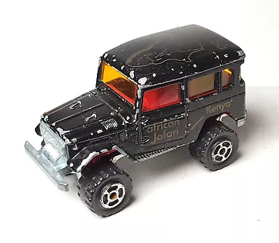$14 • Buy Majorette Loose Toyota Land Cruiser Africa Safari Raid 86 Black