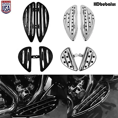 $90 • Buy Driver Passenger Floorboards Floor Boards Foot Pegs Fit For Harley Electra Glide