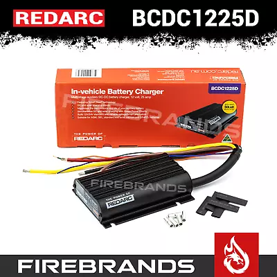 REDARC 25A BCDC CLASSIC 25 AMP DC Second Dual Aux Battery Vehicle Charger Bonnet • $490