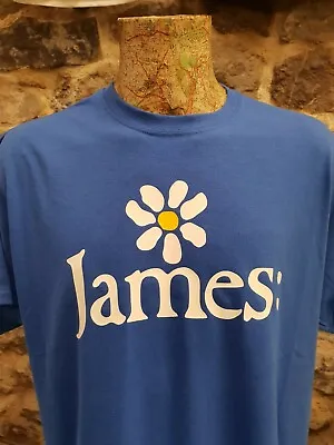 James T Shirt Tim Booth The Band 1990 Style Tee Retro 90s Madchester Come Home • £13.99