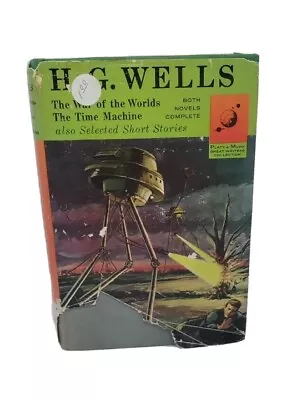 H. G. Wells The War Of The Worlds Time Machine Platt & Munk Hardcover  • $19.94