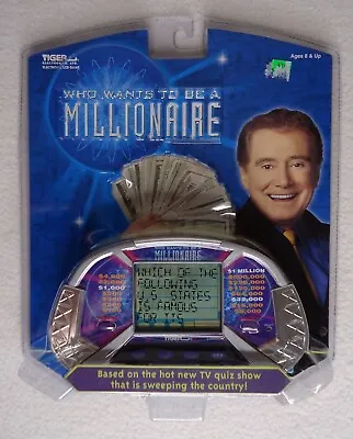£18.35 • Buy Who Wants To Be A Millionaire Handheld Game Electronic Tiger 59518 New Sealed