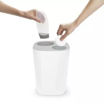 Joseph Joseph - Split Bathroom Waste Separation Bin 8Ltr • $19.95