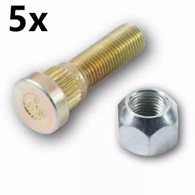 5x Trailer Wheel Nuts And Studs UNF 7/16   For Holden Stud Pattern • $23