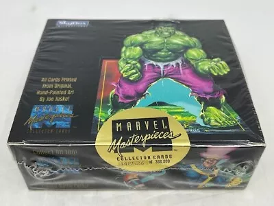 AUCTION #2 1992 Skybox Marvel Masterpieces Hobby Box Sealed /350000 • $112.50