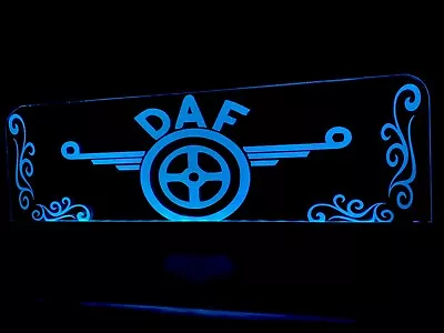 Custom Made  DAF Truck Cabin Interior  Engraved Usb Led LightRGB Control • £24.49