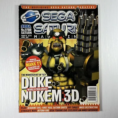 £11.60 • Buy Official Sega Saturn Magazine - Issue # 18 APRIL 1997 DUKE NUKEM 3D - VTG