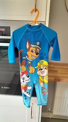 Baby Boy Swimsuit Age 18-24 Mths  PAW  PATROL   Nwot From Nutmeg • £2.99