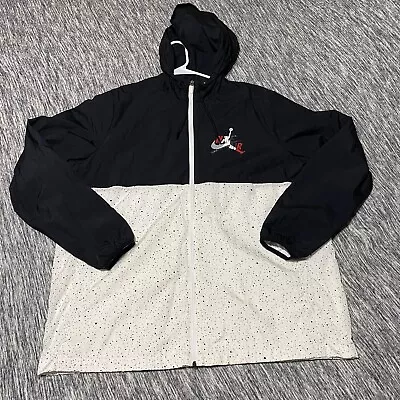 Nike Air Jordan Jumpman Classics Windbreaker Jacket Mens Size Large CT9368-010  • $29.99