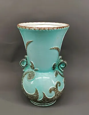 9145024 Large Ceramic Krater-Vase Art Deco Um1930 22x35cm • $306.70