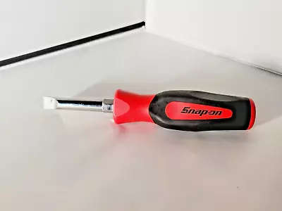 $44.99 • Buy Snap-on Large Marine Aircraft Plug FLAT Slot Screwdriver RED Plastic Handle 1/2 
