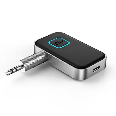 2-in-1 Wireless Bluetooth 5.0 Transmitter Receiver Adapter Audio 3.5mm Jack Aux • $15.95