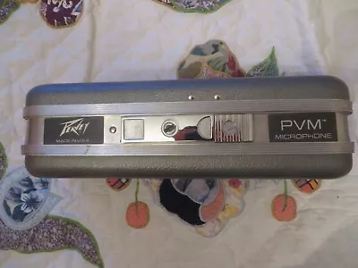 Microphone Case Peavey PVM Hardshell No Key   S-20 • $19.95