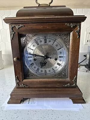 Vintage HAMILTON Wheatland Westminster Chime Mantle Clock GM Retirement Award • $49.99