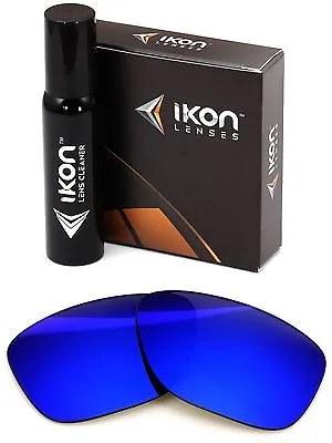 Polarized IKON Iridium Replacement Lenses For Oakley Forehand Deep Blue • $35.90