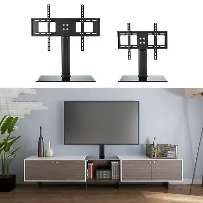 Desk Tabletop TV Stand Mount Bracket For 32 37 42 50 55 60 65 Inch Samsung Sony • £25.96