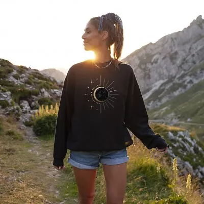 Total Solar Eclipse SweatshirtCountdown To TotalityAstronomy Sun Moon Phases • $32.44