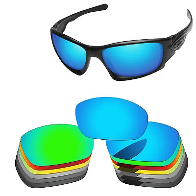 PapaViva Polarized Replacement Lenses For-Oakley Ten X Sunglass OO9128 • £19.18